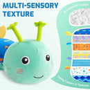 Sumobaby Baby Toys Musical Caterpillar, Stuffed Animal Activity Soft Toys with Teether,Multi-Sensory Crinkle, Rattle and Textures, for Tummy Time Baby Toys 0 to 12 Months Boys,Girls,Caterpillar(Blue) by TinyTreasures Baby Boutique