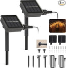 Replacement Solar Light Parts-Solar Light Replacement Tops for LED Panel Lantern Lid,Panel Lights (2 Pack) by CozyNest Decor