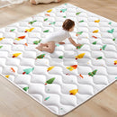 Odorless Premium Foam Baby Play Mat 50" x 50", Soft Microfiber Fabric Crawling Mat for Floor- Comfortable and Hypoallergenic, Non-Slip Cushioned Floor Playpen mat for Infants,Babies,Toddlers by TinyTreasures Baby Boutique