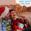 Kids Walkie Talkies Toys Boys Gifts 5 6 7 8 9 Year Old Outdoor Toys for Kids 2 Way Radio with Camping Gear Army Soldier Pretend Play Birthday Present Boy (Yellow Blue) by TinyTreasures Baby Boutique