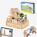 STEM Kit for Kids Age 12+, ACEBOTT ESP32 Smart Farm STEM Kit Compatible with Arduino & Scratch, Build IoT Greenhouse, Automatic Watering & Pet Feeder, DIY Coding Project Gift for Teens & Adults by TinyTreasures Baby Boutique
