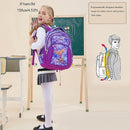Cusangel Backpack for Girls Boys School Bookbags Kindergarten Elementary Lightweight Waterproof Multifunctional Large Capacity for Backpack (16 inch Fun Prints) by TinyTreasures Baby Boutique