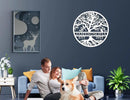 Personalized Tree of Life Metal Sign, Custom Name Sign, Tree of Life Wall Decor, Personalized Metal Tree Sign, Personalized Tree of Life Wall Decor, Custom Metal Signs Personalized by CozyNest Decor