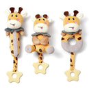 TUMAMA Baby Rattles 0-6 Months, 3 PCS Giraffe Baby Plush Rattles Sensory Toys with Teethers, Newborn Gifts for Babies 0-6 Months by TinyTreasures Baby Boutique