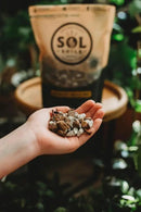 Sol Soils Succulent Gritty Mix 1 Gallon - Fast Draining Peat Moss Free Succulent Soil Potting Mix with Coconut Husk Chips, Perlite & Pumice by GreenHaven Gardens