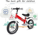 Balance Bike 2 in 1,The Dual Use of a Kids Balance Bike and Kids Bike,12 14 Inches for 2-6 Years Old,with Shock Absorbers, Fenders, Pedals, Auxiliary Wheels by TinyTreasures Baby Boutique