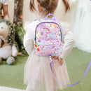 Accmor Toddler Harness Backpack Leash, Mini Unicorn Backpacks with Anti Lost Wrist Link, Cute Child Backpack Walking Leashes Keep Kids Close Rope Tether Rein for Baby Girls to Outdoor Travel by TinyTreasures Baby Boutique