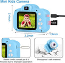 GKTZ Toys for Girls Age 3-8, Kids Camera Digital Video Toddler Camera Children Camcorder Birthday Gifts for 3 4 5 6 7 8 Year Old Girls with 32GB SD Card by TinyTreasures Baby Boutique