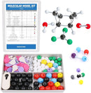 Swpeet 178 Pcs Molecular Model Kit for Inorganic & Organic Molecular Model Teacher and 16 Years and Over Teenages Kit - 69 Atoms & 30 Orbitals & 78 Links & 1 Short Link Remover Tool - Science Toys by TinyTreasures Baby Boutique