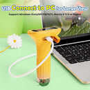 Microscope for Kids, 2'' Digital Handheld Kids Microscope with Adjustable Light, 1000X 1080P Pocket Portable Mini Micro Scope, Stem Toys for Ages 5-7 8-12 Teen Boys and Girls Educational Gifts, Orange by TinyTreasures Baby Boutique