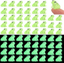 Shappy 70 Resin Mini Frogs Miniature Figurines Animals Glow in The Dark Tiny Frogs for Garden Landscape Micro DIY Ornament Accessories Home Decor by GreenHaven Gardens