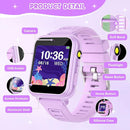 Smart Watch for Kids with 39 Games Touchscreen Camera Video, Music Player, Pedometer, Calculator, Calendar, Stopwatch, Flashlight, Alarm Clock 12/24 hr, Birthday Gifts Toys for Girls Ages 3-12 by TinyTreasures Baby Boutique