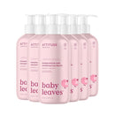 ATTITUDE 2-in-1 Shampoo and Body Wash for Baby, EWG Verified, Dermatologically Tested, Made with Naturally Derived Ingredients, Vegan, Unscented, 16 Fl Oz (Pack of 6) by TinyTreasures Baby Boutique