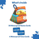 Skillmatics Guess in 10 Splash, Educational Toy & Card Game for Pool, Beach, Boat Trips, Fun Travel Gift for Kids, Teens & Adults, Ages 6, 7, 8, 9 & Up, 2-6 Players by TinyTreasures Baby Boutique