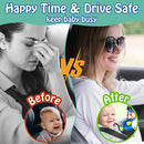 Baby Car Seat Ocean Animals Toys - Kick and Play Double Sided Infant Car Seat Toys with Plush Toys, Mirror, Teether for Baby Travel Activities, Christmas Birthday Gifts Newborn Infant Toy by TinyTreasures Baby Boutique