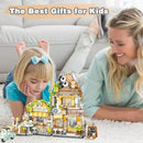 Streetscape Cafe Mini Building Set, 1770 PCS Mini Brick Building Cafe Set (for Boys Girls 6+) by TinyTreasures Baby Boutique