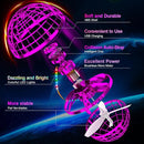 Flying Orb Ball (Pink, 2025 Upgraded) with Dazzling Lights, Magic Hover Spinner, Boomerang Drone, Floating Cosmic Globe, Kids Outdoor Toys for 6 7 8 9 10 Year Old Boys Girls by TinyTreasures Baby Boutique