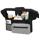 Accmor Universal Stroller Organizer with Insulated Cup Holder Detachable Phone Bag and Shoulder Strap,Stroller Bag Caddy Organizer Fits for Uppababy, Baby Jogger, Britax Strollers by TinyTreasures Baby Boutique