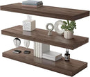Large Floating Shelves for Wall Set of 3 Wooden Wall Shelves 24 in x 12.75 in x 2 in Room Decor Long Shelf with Invisible Wall Mount Bracket for Bedroom Kitchen Living Room Walnut by CozyNest Decor