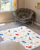 Premium Foam Baby Play Mat 74" X 50", Thick One-Piece Crawling Plyapen Mat, Odorless Baby Mat For Floor, Non-Slip Cushioned Playmat for Infants,Babies,Toddlers (Machine Washable for Easy Care) by TinyTreasures Baby Boutique