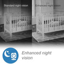 VTech RM5764HD 1080p Smart WiFi Remote Access Baby Monitor, 360° Pan & Tilt, 5" 720p HD Display, HD Night Vision, Soothing Sounds, 2-Way Talk, Temperature Sensor, Motion Detection, iOS & Android by TinyTreasures Baby Boutique