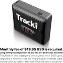 Tracki GPS Tracker for Vehicles, Car, Kids, Assets. Subscription Needed 4G LTE GPS Tracking Device. Unlimited Distance, US & Worldwide. Small Portable Real time Mini Magnetic by TinyTreasures Baby Boutique
