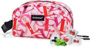 Cerbonny Small Cooler Bag Freezable Lunch Bag for Work School Travel, Leak-Proof, Insulated, Portable, Lightweight, 2.5L, Love Pattern by TinyTreasures Baby Boutique
