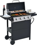 Endark4-burner| 34,000 BTU multi-purpose stainless steel grill | Suitable for outdoor cooking, patio, backyard, barbecue and camping | suitable for grilling, frying, pizza by GreenHaven Gardens