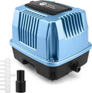 AquaMiracle Super Powerful Linear Air Pump AP-40/AP-60/AP-80 Pond Aerator, Septic Air Pump, Hydroponic Air Pump, Koi Pond Air Pump 635/950/1350GPH, for Waste Treatment, Fish Farm, Seafood Restaurant by GreenHaven Gardens