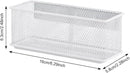 6.29"x2.28"x2.48" Magnetic Basket for Whiteboard White Magnetic Basket for Fridge Magnetic Organizer Holder with 5 Strong Magnets Magnetic Holder for Refrigerator Locker by CozyNest Decor