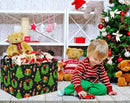 HIYAGON Rectangular Basket Box Organizer for Families - Baby Storage Bin for Boy and Girls - Christmas Room Decor by CozyNest Decor