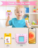510 Words Spanish Flash Cards for Kids, Autism Toys for Toddlers, Speech Therapy Toys, Educational Learning Flash Cards for Boys and Girls Pink(Spanish/English/Bilingual) by TinyTreasures Baby Boutique