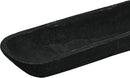 Creative Co-Op Decorative Paulownia Wood Bowl, Black by CozyNest Decor