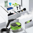 2500W Handheld Steam Cleaner,Portable Car Steamer For Auto Detailing,High-Temperature and Pressure Steam Cleaner For Home, Steam Cleaning Machine for Furniture,Kitchen,Grout,Floor,Tile (09-Green) by TinyTreasures Baby Boutique