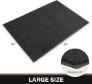 Large Front Door Mat, 60" x 36" Durable Front Doormat, Heavy Duty Large Welcome Door Matt for Home Entrance, No Slip Rubber Low Profile Door Mats for High Traffic Area by CozyNest Decor