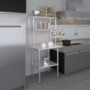 AmGood Double OverShelf Stainless Steel NSF - Many (30" Long x 14" Deep) by CozyNest Decor