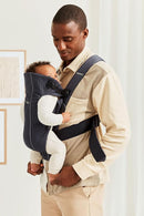 BabyBjörn Baby Carrier Mini, Anthracite, 3D Mesh | Newborn Carrier (7-25 lbs), Ergonomic, Easy-to-Use by TinyTreasures Baby Boutique