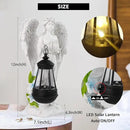 Solar Angel Garden Statue, Angel Figurine Outdoor Decor with Warm White Solar Lantern Garden Angel Figurine Outdoor Statue Waterproof Angel Sculpture Lawn Yard Art Patio Ornament Housewarming Gift by CozyNest Decor