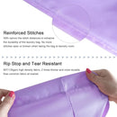 Polecasa Small Heavy Duty Laundry Bag with 130gsm Tear Resistant Fabric and Handles, Easy to Carry Durable Dirty Clothes Drawstring Bag, Perfect for College Dorm, Travel 21”x24”,Purple by TinyTreasures Baby Boutique