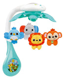 KiddoLab Baby Crib Mobile with Relaxing Music. Includes Ceiling Light Projector with Stars, Animals. Musical Crib Mobile with Timer. Nursery Toys for Babies Ages 0 and Older (New 2025 Model) by TinyTreasures Baby Boutique