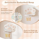 Costzon 3 in 1 Toddler Basketball Hoop, Height Adjustable Kids Sports Center w/Foldable Basketball, Soccer & Golf Game, Indoor Outdoor Activity Playset w/Foldable Rim, Gift for Children Baby Infant by TinyTreasures Baby Boutique