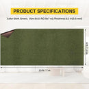 Marine Carpet,6 FT x 23 FT Olive Green Indoor Outdoor Carpet 0.2" Thick with Water-Proof TPE Backing, Non-Slide for Home, Patio, Porch, Deck by CozyNest Decor