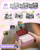 Kids Camera Instant Print for Girls Ages 3-14, 3-inch HD Screen Camera for Kids with Printing Paper, 1080P Digital Toddler Toys for 4 5 6 7 8 9 10 11 12 Years Old (Pink) by TinyTreasures Baby Boutique