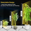 Grow Lights for Indoor Plants, Height Adjustable with On/Off Switch and Timer, Vertical Plants Grow Light for Indoor Plant Growth and Flowering by GreenHaven Gardens