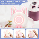 QANYI Bunny Plush Alarm Clock Night Light, Cute Stuffed Animals with LED Display Clock Adjustable Light, Toys for 5-12 Year Old Girls, Kawaii Birthday Gifts for Kids Teens Girls Women by TinyTreasures Baby Boutique