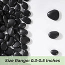 SIDONG 10 LB Black River Rocks, 0.3-0.5 Inches High Polished Pebbles for Indoor Plants, Aquarium Rocks Used in Fish Tank, Decorative Stones for Plants, Vases, Home Décor, Crafting, Garden Landscaping by GreenHaven Gardens