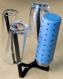 Kitchen Stand Holder, Plastic Bag Drying Rack, Multifunctional Countertop Cups Bottles Drying Rack for Plastic Bags, Bottles and Cups, Shelf Trash Bag by TinyTreasures Baby Boutique