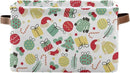 Christmas Storage Basket Tree Candy Canes Socks and Gift Storage Bins Organizer Bag Collapsible Closet Shelf Baskets Cube with handle for Baby Cloth Pet Toy Book 14.2×10.2×8.3 IN by TinyTreasures Baby Boutique