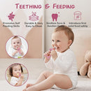WAJIAYON Baby Breastmilk Popsicle Molds & Baby Fruit Feeder, Infant Food Freezer Tray Storage Containers, Silicone Teething Pacifier Feeder and Teether for Babies,Shower Gifts for Boys and Girls by TinyTreasures Baby Boutique