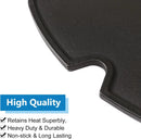 Uniflasy Cast Iron Griddle for Weber Traveler Portable Gas Grill, fits Weber 9010001 Traveler Portable Gas Grill, Cooking Griddle by GreenHaven Gardens